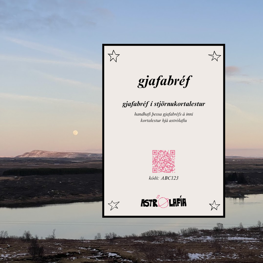 gjafabréf í kortalestur